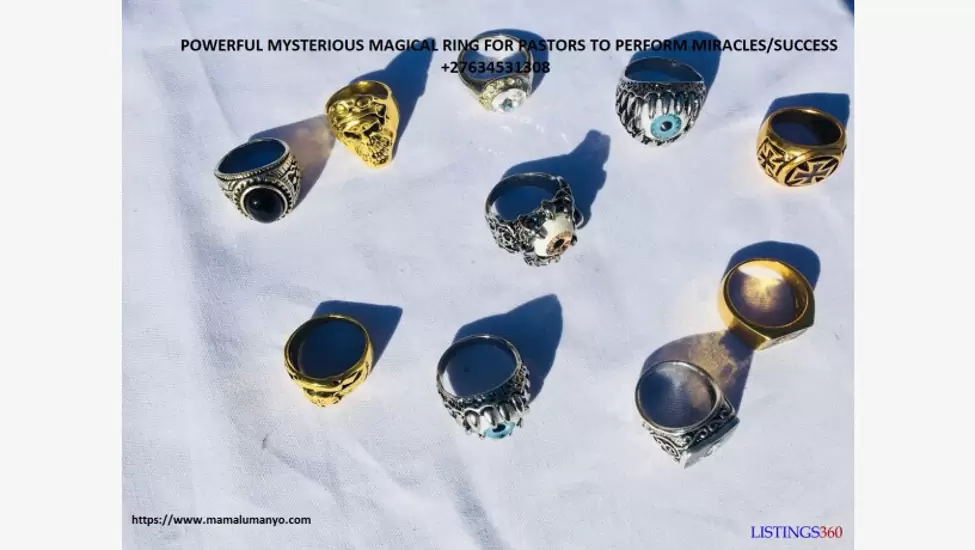 100 FRw Powerful Magic Rings For Fortune, Prosperity Success +27634531308 Pastor's Magic Ring For Miracles