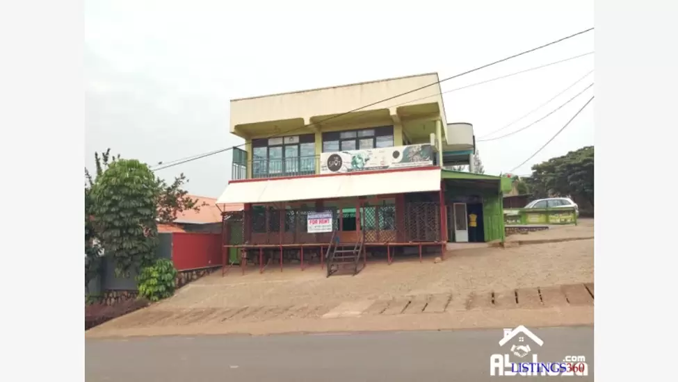 1,000,000 FRw COMMERCIAL HOUSE FOR SUPERMARKET FOR RENT IN KIGALI AT GISOZI